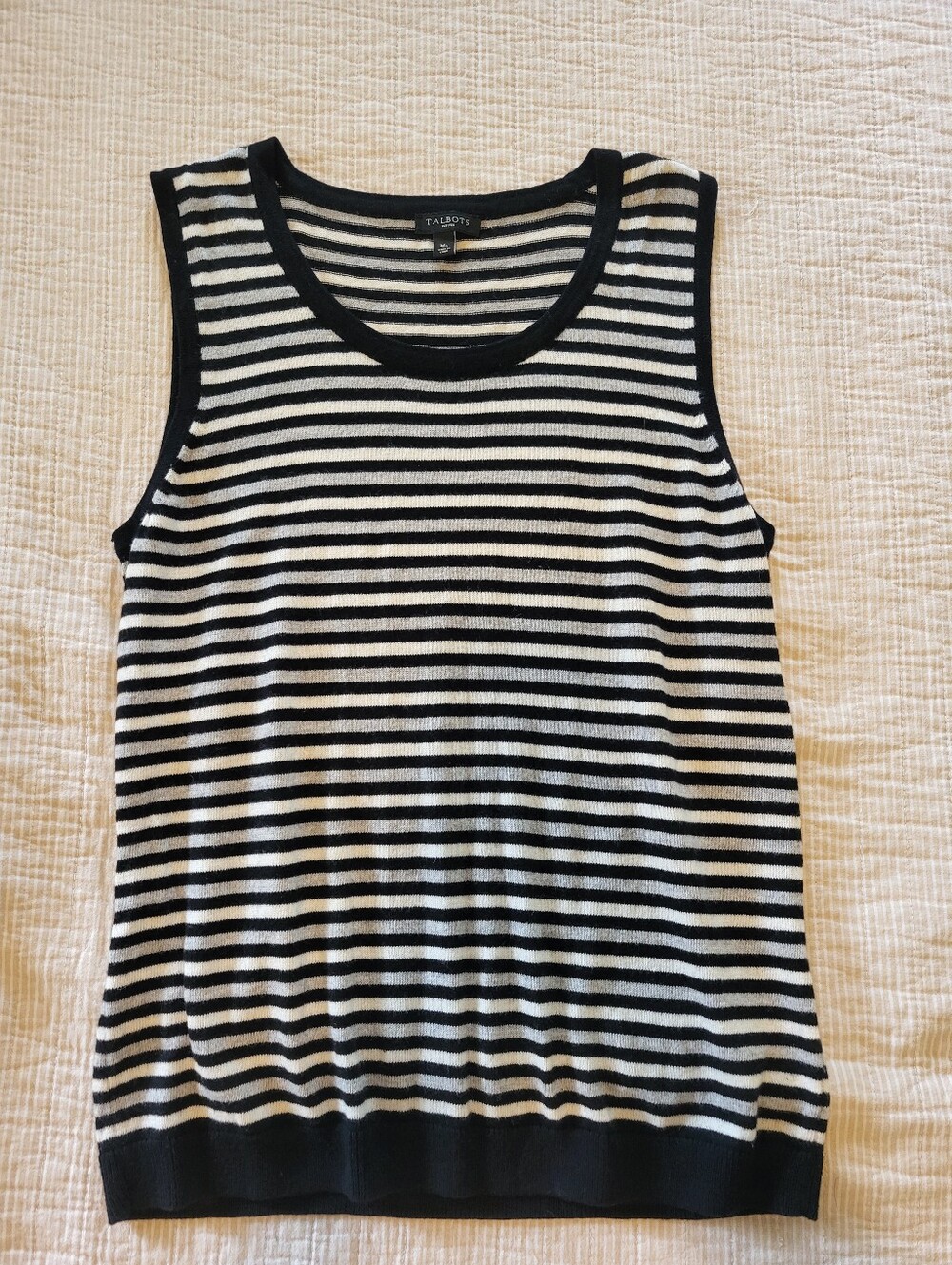 Talbots striped tank